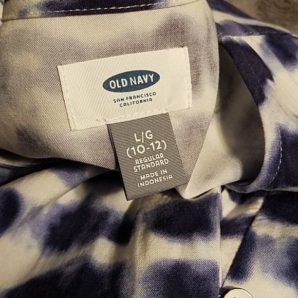 Blue&White printed jumpsuit! - Picture 4 of 4